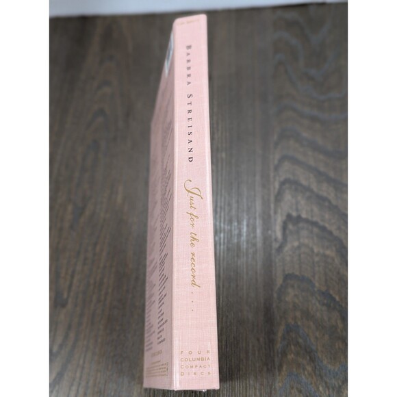 1991 Boxed Disc Set Barbra Streisand CDs Just for the Record Hits 1960s-1980s - Picture 10 of 14